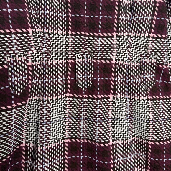 CABI SOVEREIGN PLAID CHIC TRENCH COAT CLEAN GIRL MODERN VSCO SMALL - Picture 5 of 13